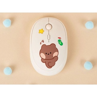 ••พร้อมส่ง/ของแท้•• Linefriends minini multi pairing mouse