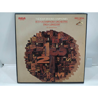 3LP Vinyl Records แผ่นเสียงไวนิล  THE FOUR BRAHMS SYMPHONIES    (H10D14)