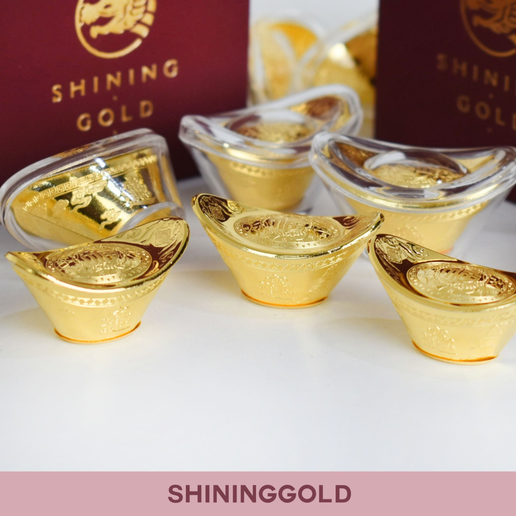 ราคาและรีวิวSHINING GOLD ทองคำแท้ 99.9% กิมตุ้งตัวอักษรจีน 福 ฝู มอบเป็นของขวัญเก๋ๆ ราคาเบาๆ น้ำหนัก 0.2 กรัม พร้อมกล่อง