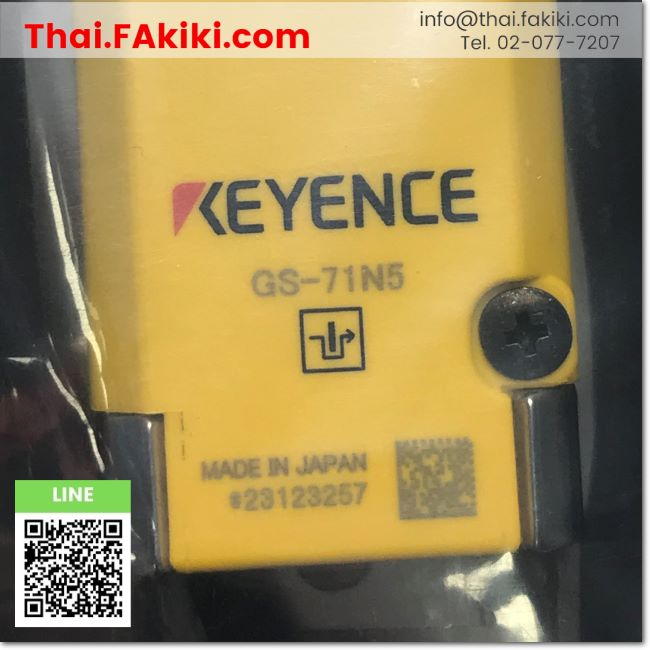 พร้อมส่ง-a-unused-gs-71n5-safety-door-switches-สวิตช์ประตูนิรภัย-สเปค-5m-keyence-66-008-359