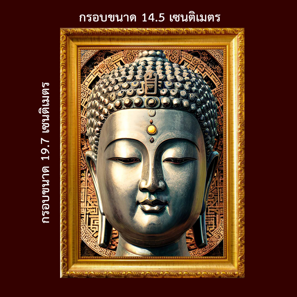 รูป-สมเด็จพระสัมมาสัมพุทธเจ้า-พระพุทธเจ้า-พุทธศิลป์-พุทธปฏิมา-รูปมงคล-พร้อม-กรอบรูป