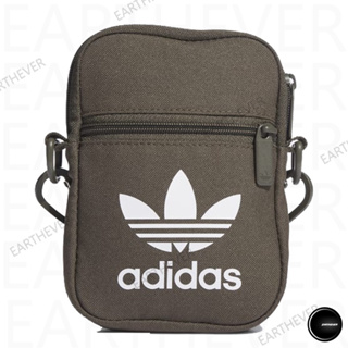 adidas กระเป๋าเฟสติวัลคลาสสิก Adicolor Unisex สีเขียว HD7164