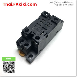 มือสองพร้อมส่ง, (C)Used, PTF08A-E socket Relay, ซ็อกเก็ตรีเลย์ สเปค 8 PIN, OMRON (66-007-393)