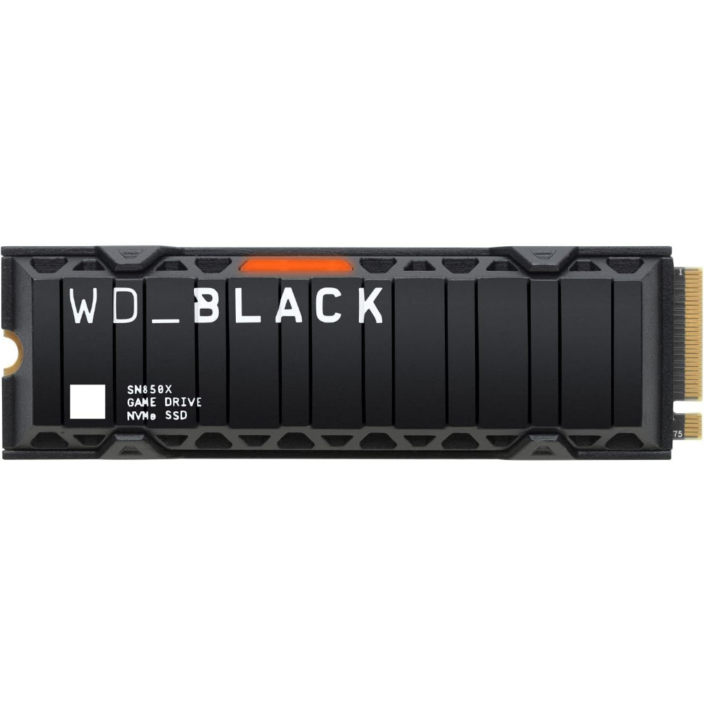 1TB / 2TB SSD (เอสเอสดี) WD BLACK SN850X WITH HEATSINK - PCIe 4