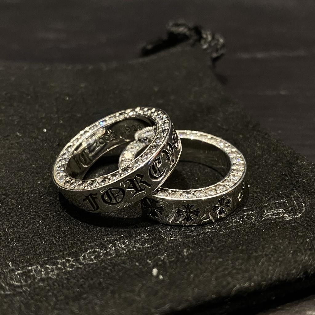 แหวนเงินแท้-925-ไซโก-คลาสสิค-ไดมอนด์-ตลอดกาล-แหวนผู้ชายและผู้หญิง-แหวนสไตล์เดียวกัน-แหวนคู่