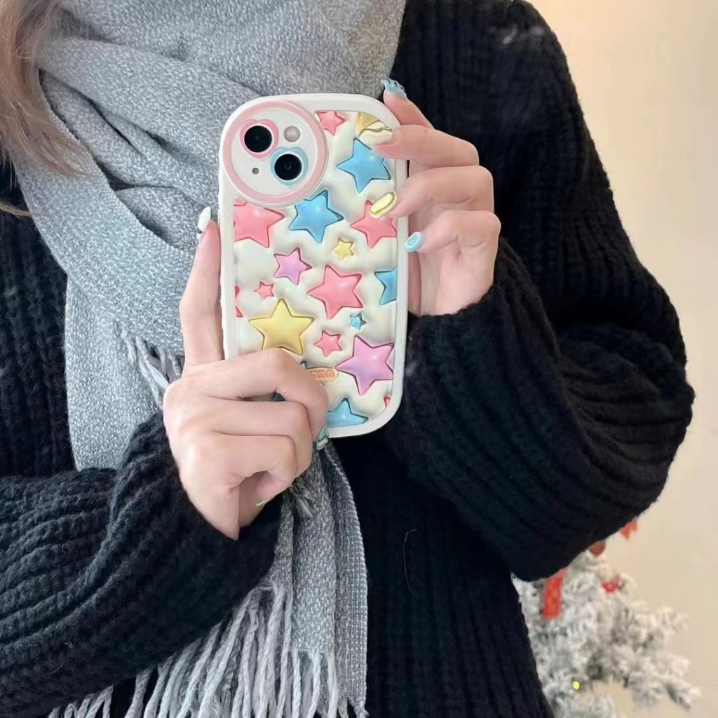 จัดส่งภายใน24ชม-เคส-for-iphone-11-14-pro-max-case-for-iphone-12-13-ป้องกันการตก-การป้องกัน-ดาว-เคสกันกระแทก