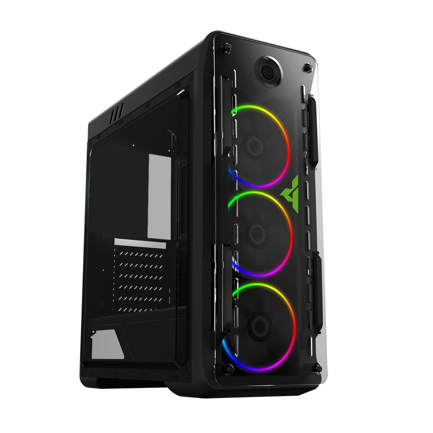 🔥โปรแรง9.9🔥 CASE (เคสเกมมิ่ง) G-view i5-40 Gaming Case ATX-Mid Tower ...