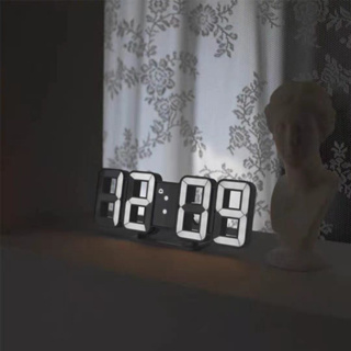 นาฬิกาดิจิตอล นาฬิกา LED นาฬิกาตั้งโต๊ะ แขวนผนัง LED Digital Wall Clock C147