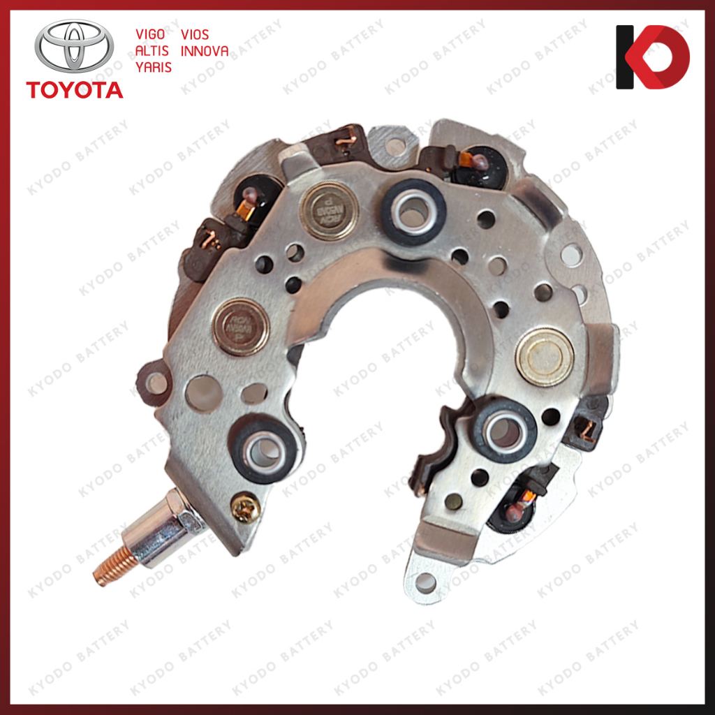 แผงไดโอด (Rectifier) TOYOTA VIGO, ALTIS, YARIS, VIOS, INNOVA วีโก้ ...