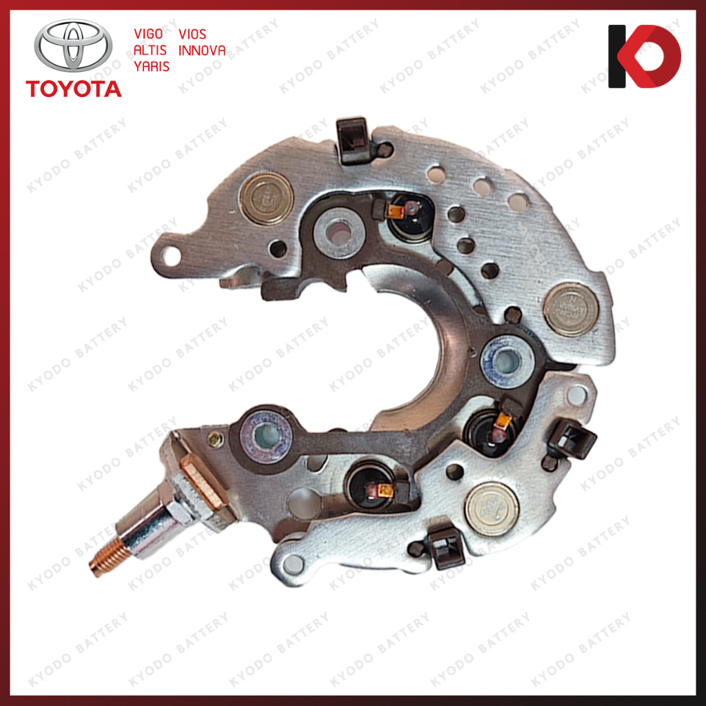 แผงไดโอด (Rectifier) TOYOTA VIGO, ALTIS, YARIS, VIOS, INNOVA วีโก้ ...