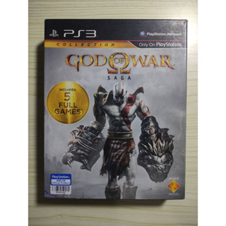 (มือ2) PS3​ -​ God​ of​ War​ Saga​ (Z3)​*(2แผ่น​ 3​ภาค)​