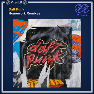 [แผ่นเสียง Vinyl LP] Daft Punk - Homework Remixes [ใหม่และซีล SS]