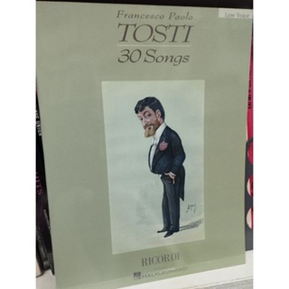 FRANCESCO PAOLO - TOSTI 30 SONGS - LOW VOICE/073999843217