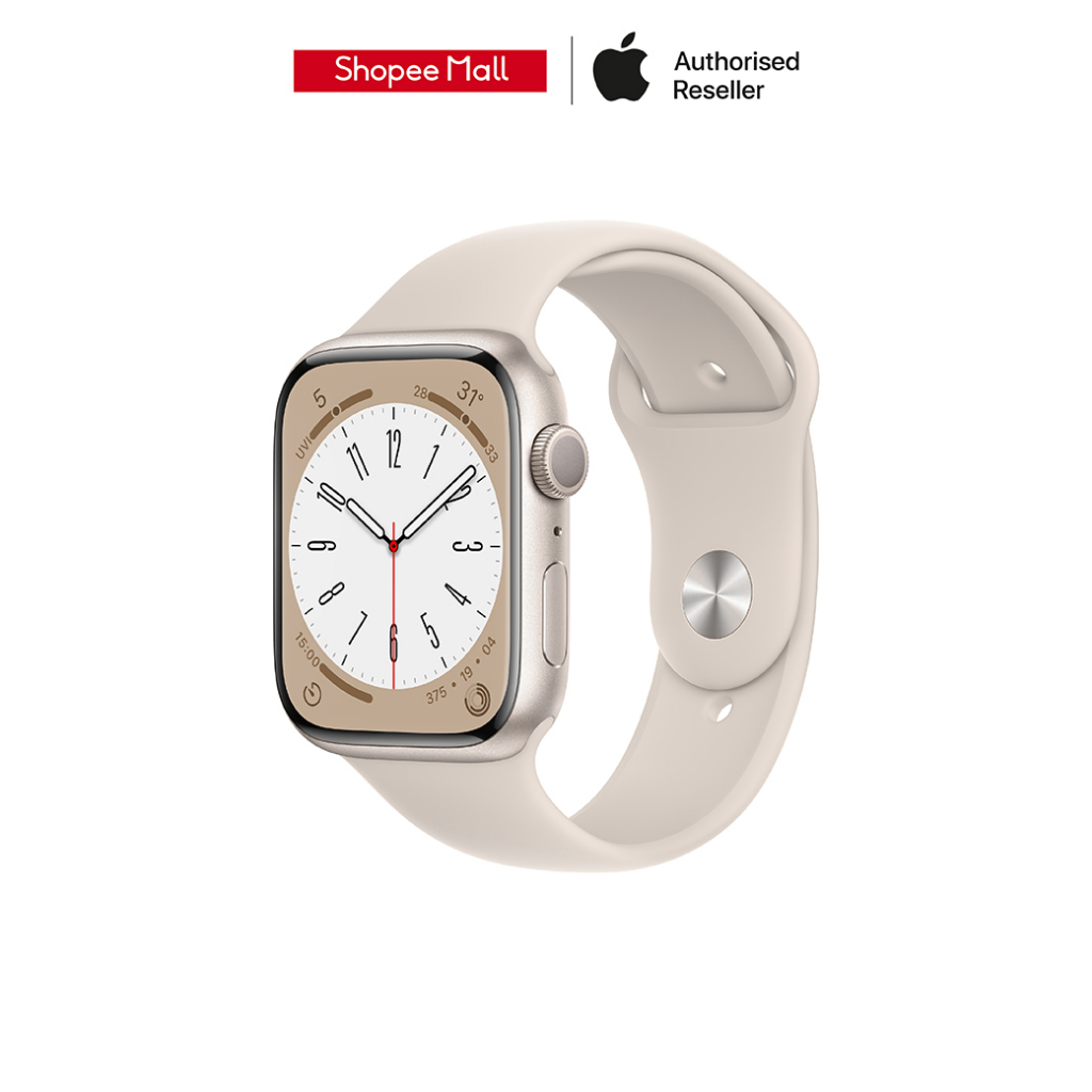  นาฬิกาแอปเปิ้ลวอชท์ ของแท้ Apple Watch Series 8 (GPS) Aluminium Case with Sport Band 