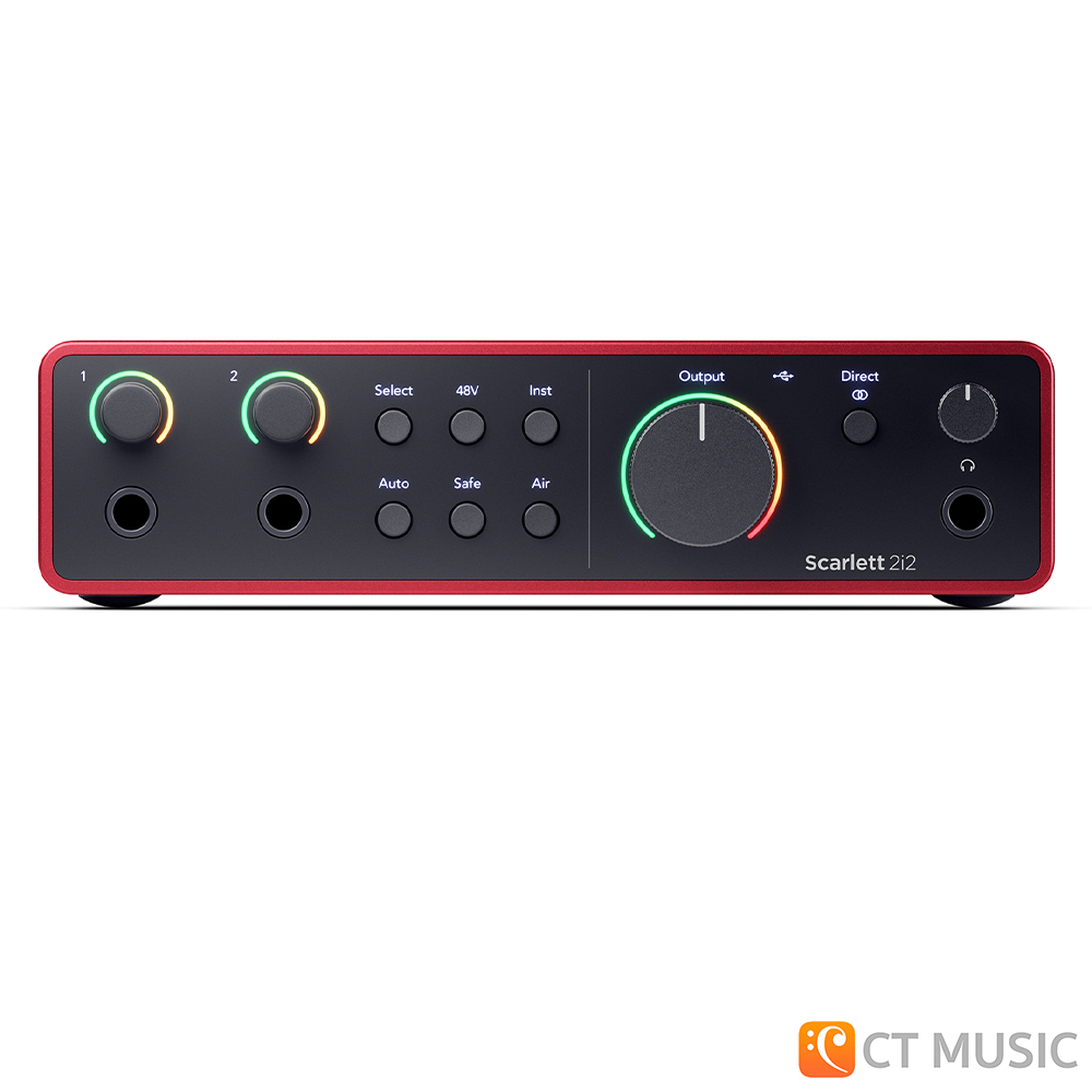 focusrite-scarlett-2i2-4th-gen-ออดิโอ-อินเตอร์เฟส