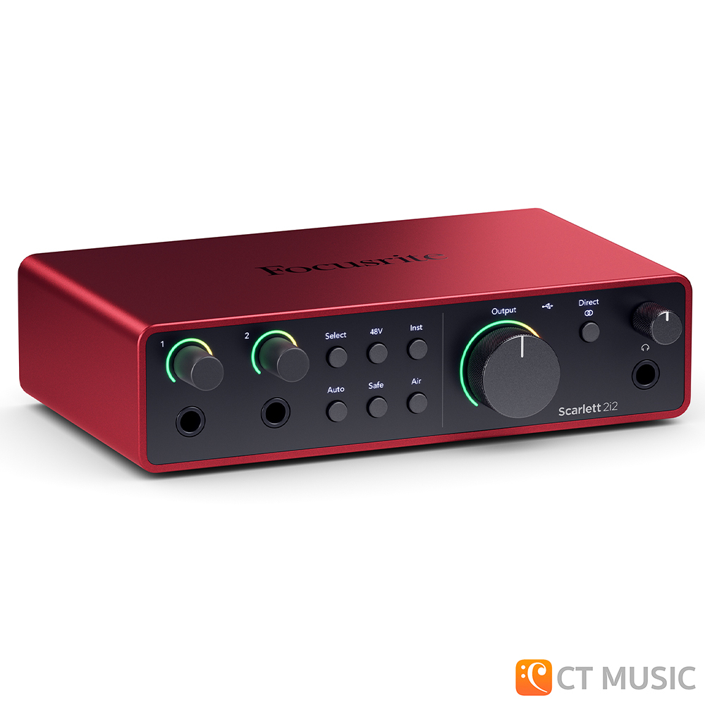 focusrite-scarlett-2i2-4th-gen-ออดิโอ-อินเตอร์เฟส