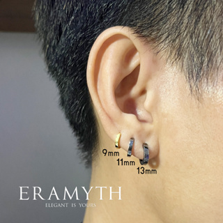 ✨Eramyth Jewelry✨ต่างหูห่วง ขนาด 13mm เงินแท้ 92.5 งานเงินเกลี้ยง EM-0036 (พร้อมส่ง)