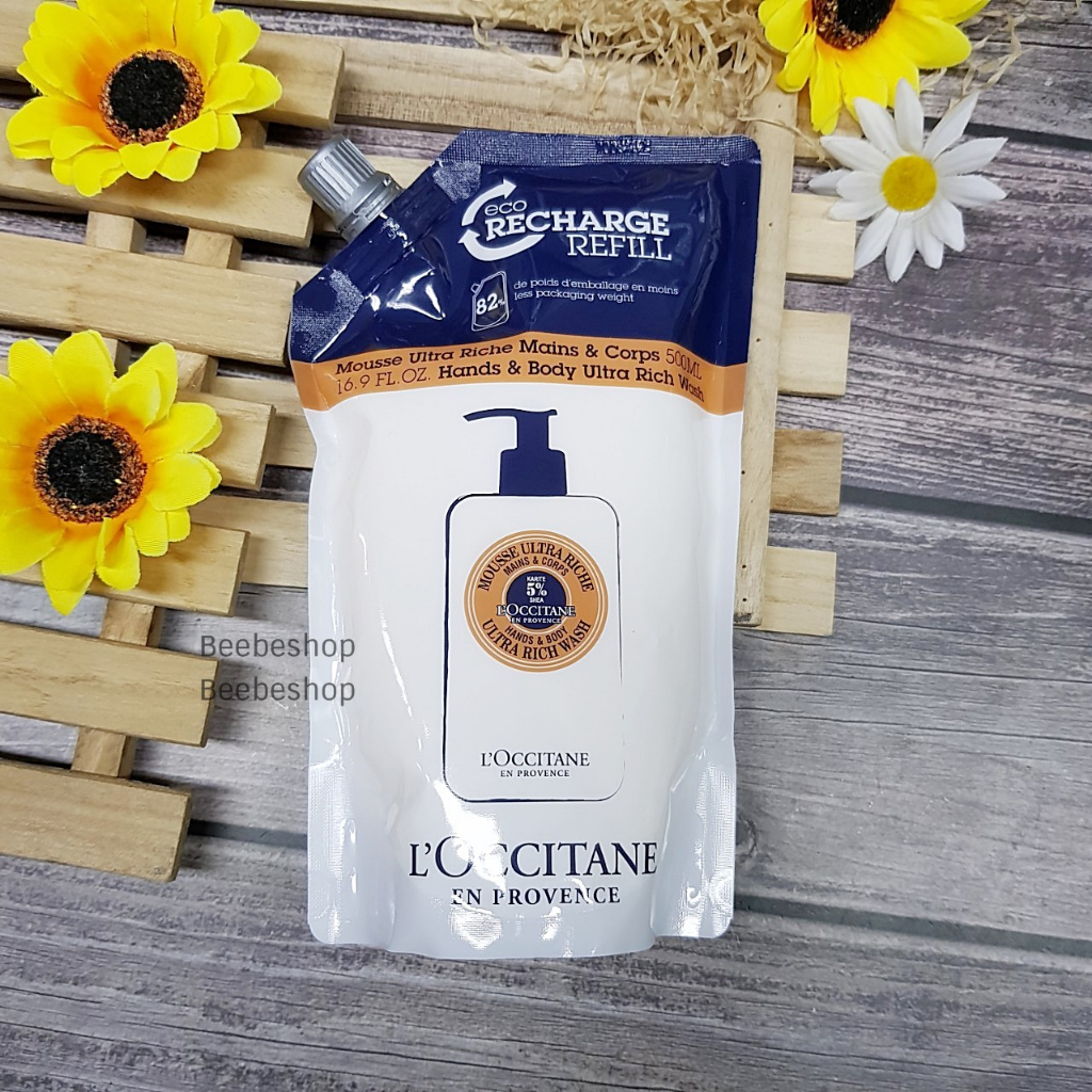 loccitane-shea-butter-ultra-rich-hands-amp-body-wash-500ml-ครีมอาบน้ำ