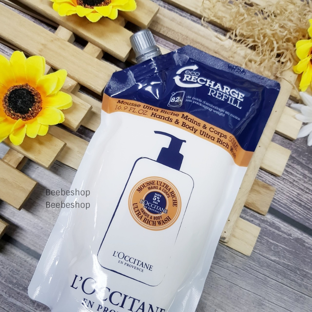 loccitane-shea-butter-ultra-rich-hands-amp-body-wash-500ml-ครีมอาบน้ำ