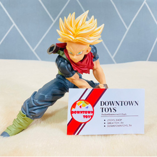 แมวทอง โมเดล ดราก้อนบอล ฮีโร่ Saiyan Trunks ทรังคซ์ ซูเปอร์ ไซย่า Ver Original Figure Banpresto Dragon Ball ฟิกเกอร์