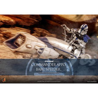 *ออกใบกำกับภาษีได้* Hot Toys TMS076 1/6 Star Wars: The Clone Wars™ - Commander Appo™ and BARC Speeder™