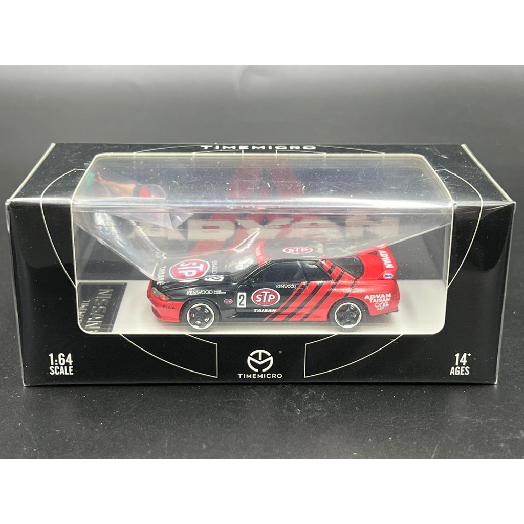 Time Micro / GTR R32 Nissan Gtr r32 diecast model. ADVAN #2 Figure ...