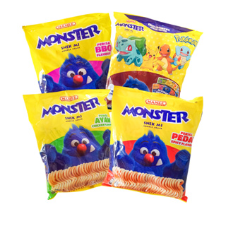 Mamee Monster Snack [มาม่ามามี] มาม่าทานเล่น ยกแพค8ซอง