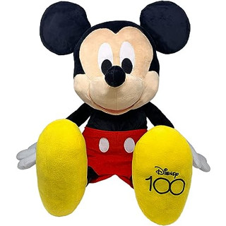 100th Anniversary Plush Mickey Mouse MD 100th Super Big DX Plush Toy ประมาณ 55 ซม. สินค้าอย่างเป็นทางการ