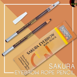 ดินสอเขียนคิ้วเชือก Sakura Eyebrow Rope Pencil #1818