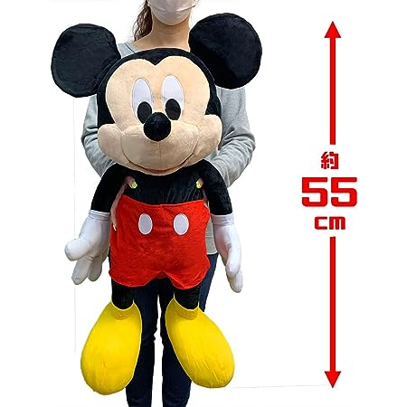 100th-anniversary-plush-mickey-mouse-md-100th-super-big-dx-plush-toy-ประมาณ-55-ซม-สินค้าอย่างเป็นทางการ