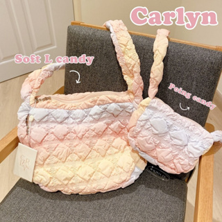 [พร้อมส่ง/ของแท้] CARLYN POING &amp; SOFT M &amp; SOFT L (COTTON CANDY) สีพาสเทล สีใหม่ สินค้าแท้จากเกาหลี