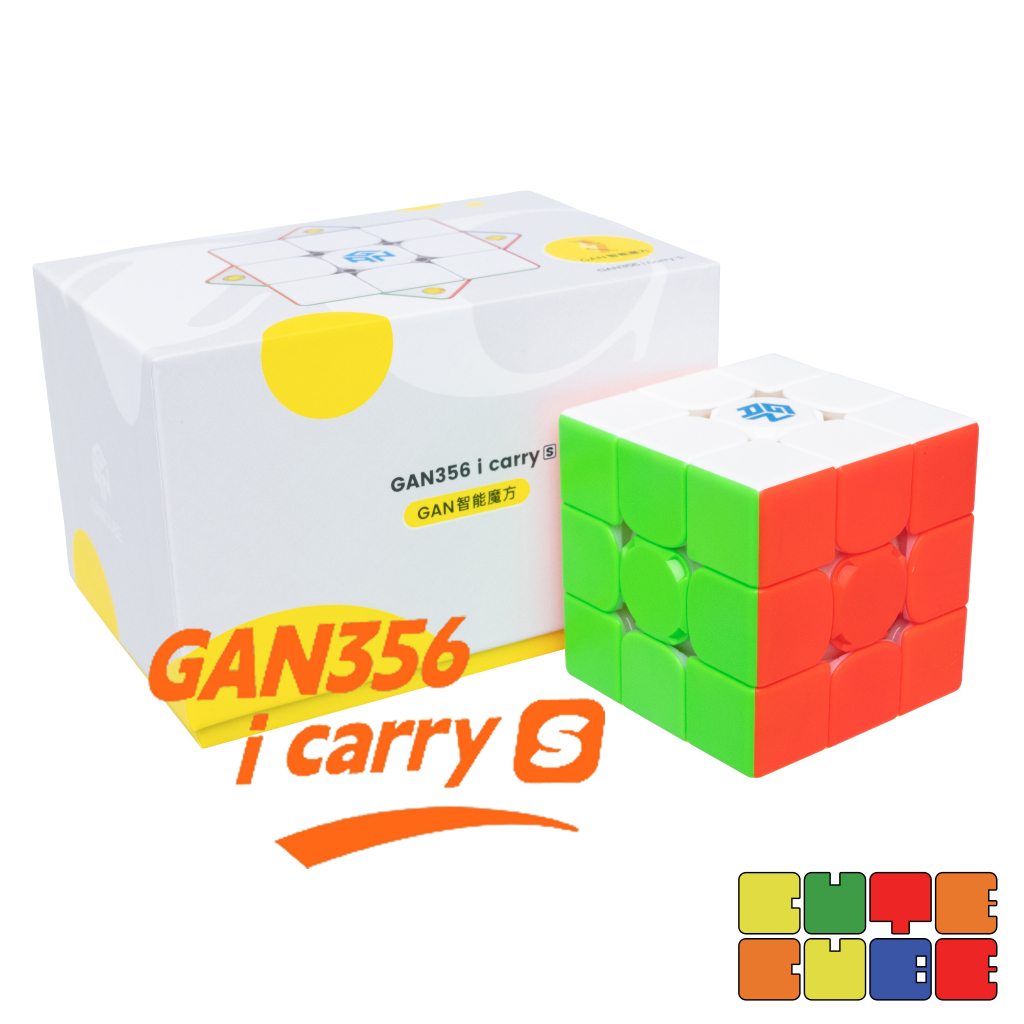 รูบิค-3x3-gan-356-i-carry-s-รูบิคอัจฉริยะ-smart-cube-มีแม่เหล็ก-เชื่อมต่อ-bluetooth-ได้-cutecube