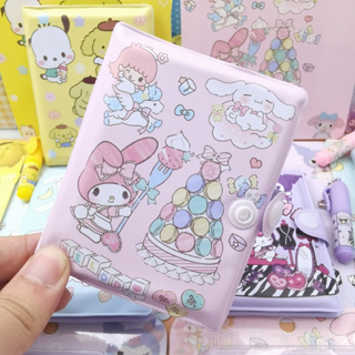 ชุดสมุดโน้ตไดอารี่ ขนาดเล็ก ลาย Sanrio สําหรับนักเรียน