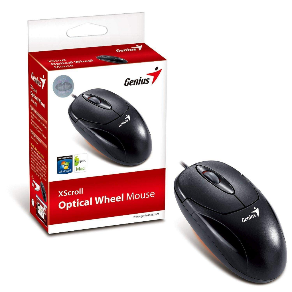 MOUSE (เมาส์) GENIUS DX-125 (BLACK) | Shopee Thailand