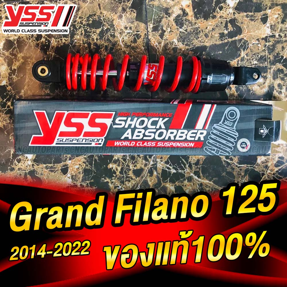 (ของแท้) YSS Pro Plus Grand Filano 125 ปี 2014-2022 - กดเลือก แกนดำ ...