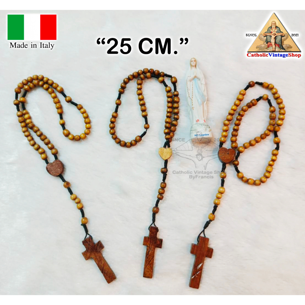 สายประคำ-สายประคำไม้-สายประคำคาทอลิก-สายประคำคริสต์-italy-ลูกประคำ-catholic-rosary-คริสต์-สร้อยคอ