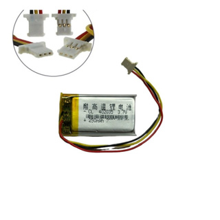Mijia driving recorder battery 250mAh 402035 cp5/21/36 3.7v polymer battery 3 สาย yi dash cam 2.7k battery