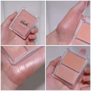 บลัช meilinda อะ No.01 nude peach ปัดแล้วสีแก้มน่ารักใสๆแบบธรรมชาติมาก