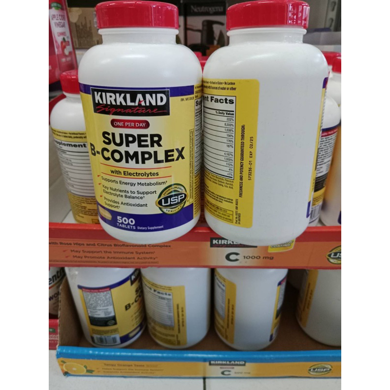 วิตามินบีรวม-kirkland-signature-super-b-complex-500-tablets-zzzzz