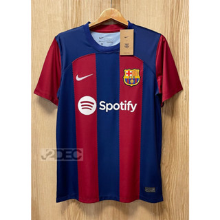 เสื้อฟุตบอล - [เกรดPLAYER] *บาร์เซโลน่า.* - 2023/2024. ***เหย้า Home Kits.*** - [สามารถเพิ่มชื่อนักเตะ-เบอร์-อาร์มได้.]