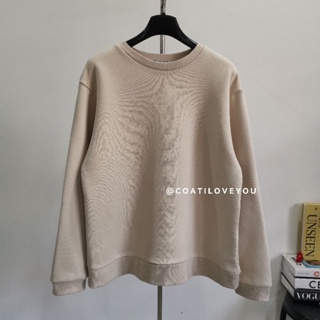 ZARA​ BASIC​ BEIGE​ SWEATSHIRT​