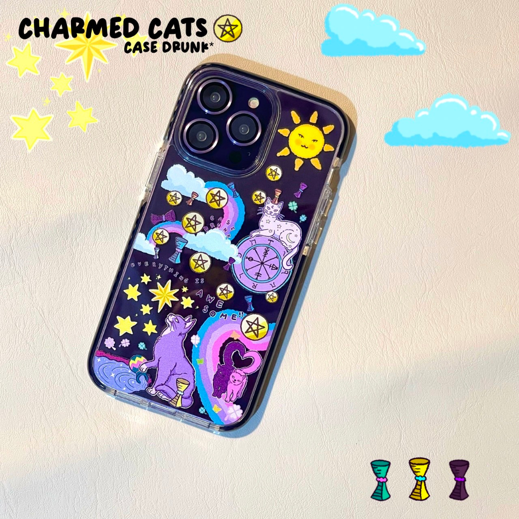 premium-impact-bumper-case-charmed-เคสสำหรับไอโฟน-15promax-15pro-15-14promax-14pro-14-13promax-13pro-13-12pm-12-11