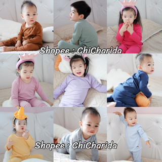 ภาพขนาดย่อของภาพหน้าปกสินค้าชุดนอนพุงป่องผ้าร่องเกาหลีแบรนด์แท้ChiOBye จากร้าน chiobyeshop บน Shopee