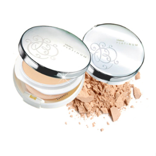 Mistine Platinum Super Powder SPF 30 PA++แป้งพัฟฟ์ มิสทีน นัมเบอร์วัน แพลตตินั่ม ซุปเปอร์ พาวเดอร์ SPF 30 PA++