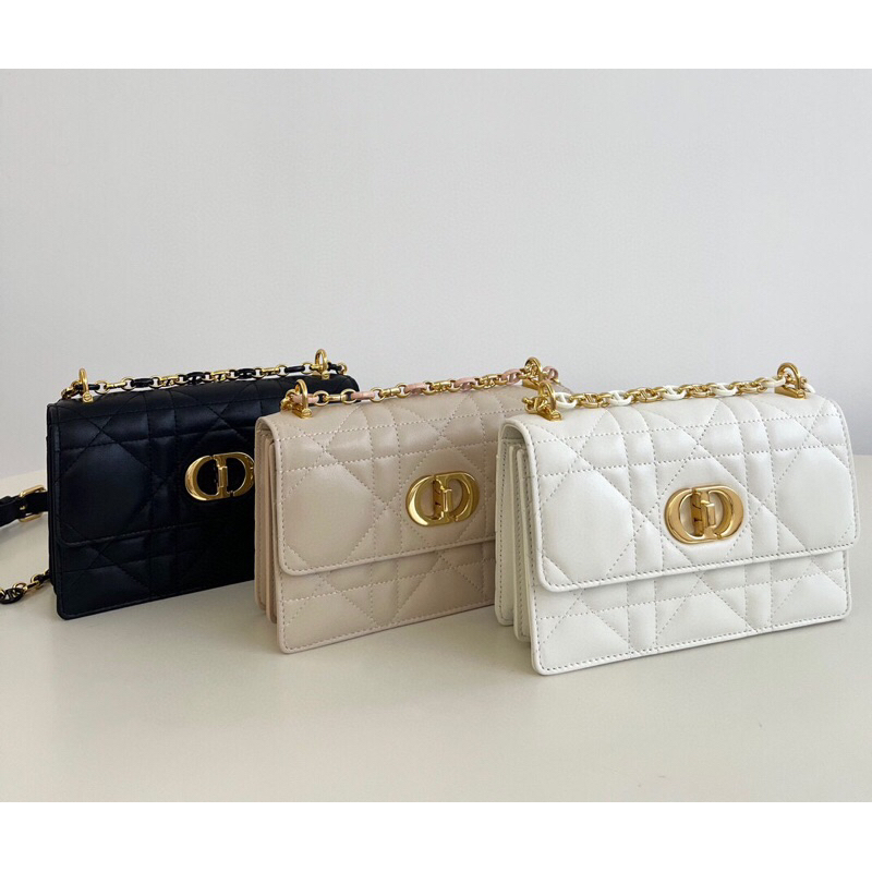 พรี-ราคา9000-dior-miss-caro-กระเป๋าสะพาย-กระเป๋าโซ่-size19-5-5-13cm