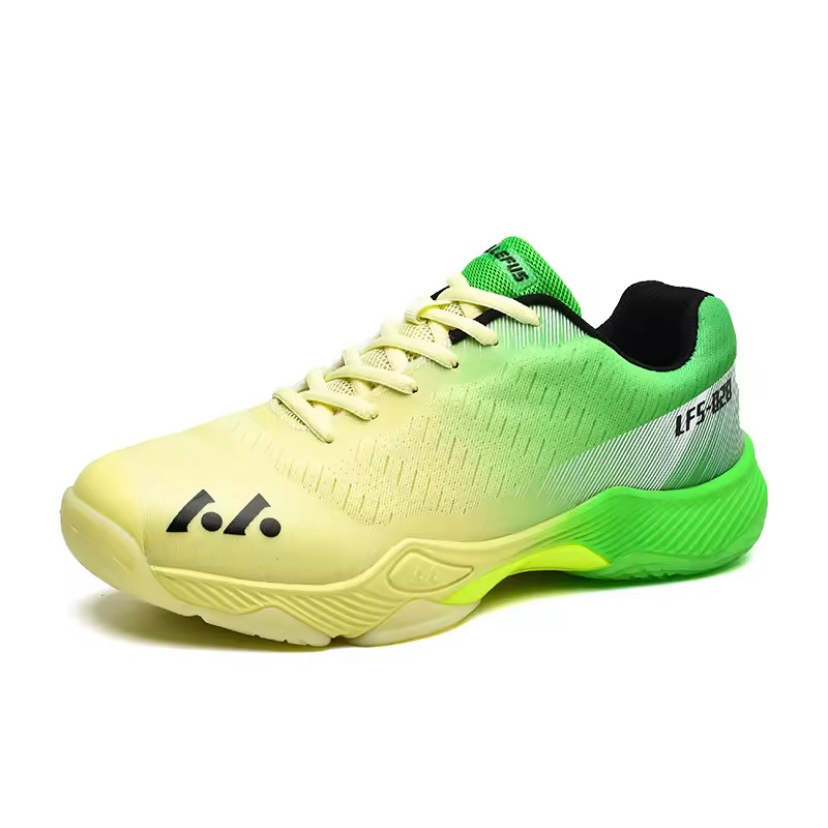 LEFUS BADMINTON SHOES-L020 สีเหลือง/เขียวสะท้อนแสง | Shopee Thailand