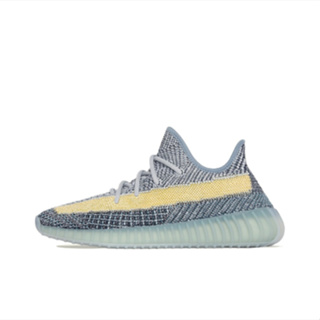 Adidas originals Yeezy Boost 350 V2 light blue รองเท้าลําลอง