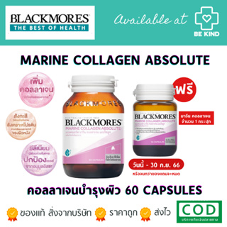 Blackmores Marine Collagen Absolute 60Capsules แบลคมอร์ส มารีน คอลลาเจน แอปโซลูท 60แคปซูล