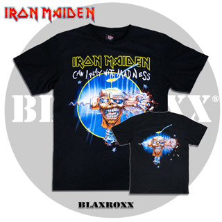 Blaxroxx เสื้อวง ลิขสิทธิ์แท้ Iron Maiden® (IRM003-SUPERSOFT) ผ้า Supersoft cotton