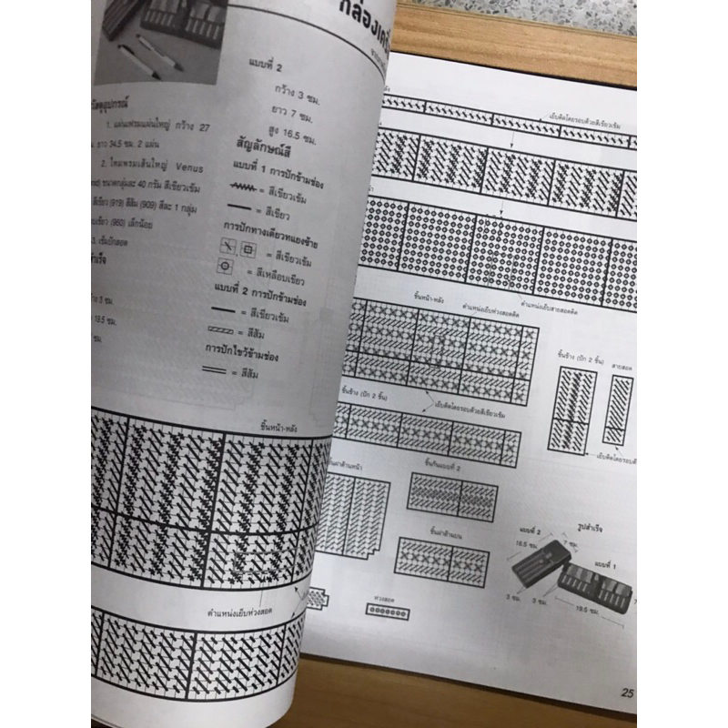 หนังสือการเย็บปักปักแผ่นเฟรม-3